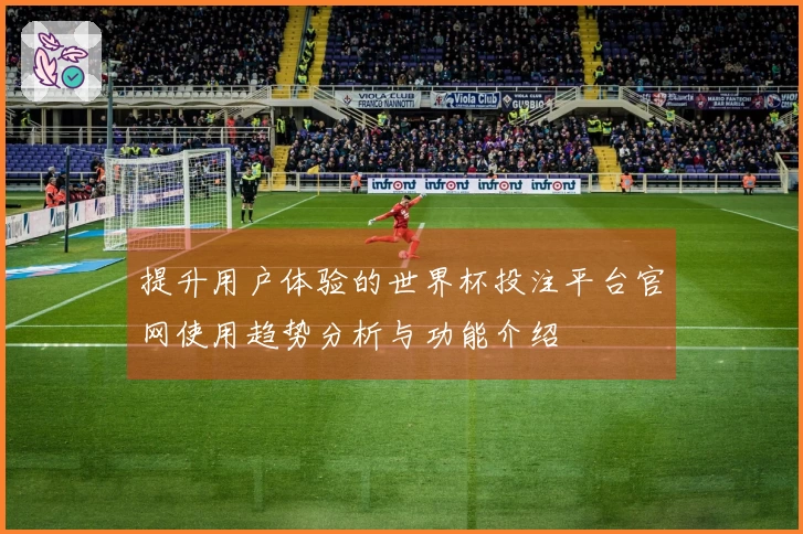 提升用户体验的世界杯投注平台官网使用趋势分析与功能介绍
