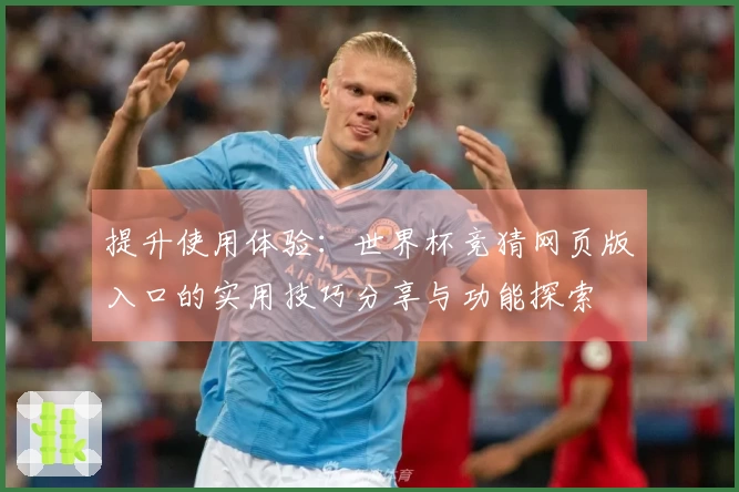 提升使用体验：世界杯竞猜网页版入口的实用技巧分享与功能探索